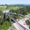 Baustelle der Echelsbacher Brücke bei Rottenbuch