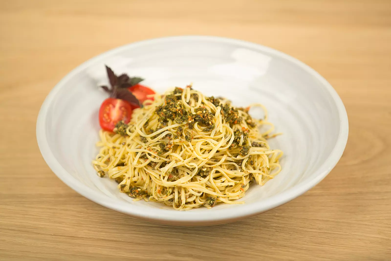 Nudeln mit Pesto