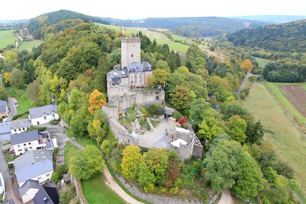 Vulkaneifel mit Oktokopter