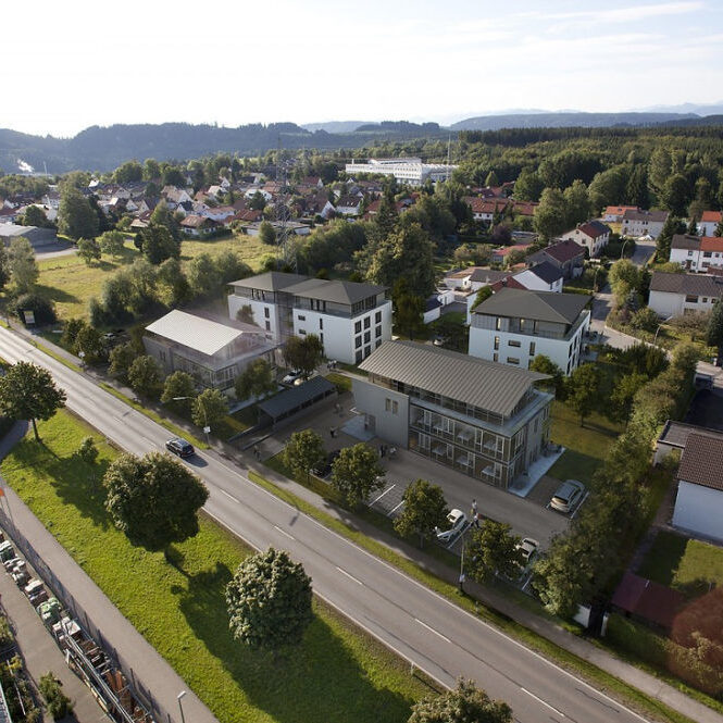 Luftbildaufnahme nach Visualisierung