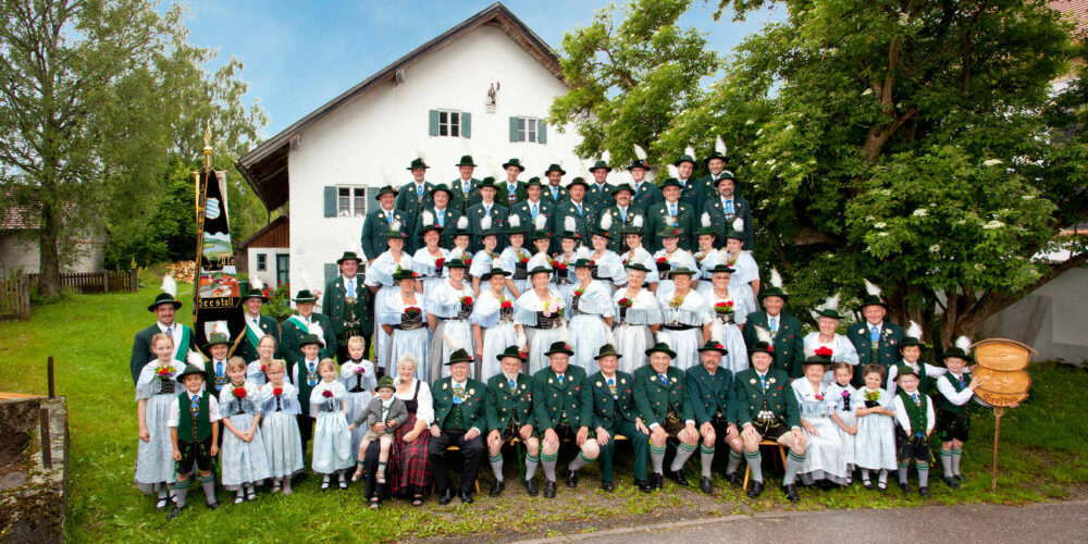 Gruppenfoto Trachtenverein Seestall