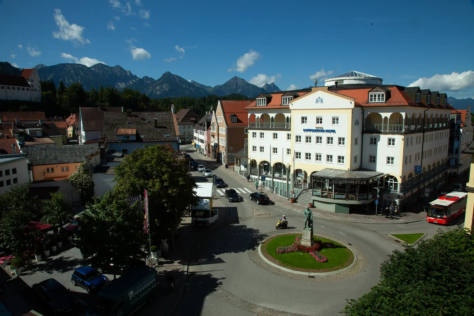 Hotel Luitpoldpark in Füssen unbearbeitet