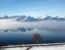 Hopfensee im Winter mit Nebel