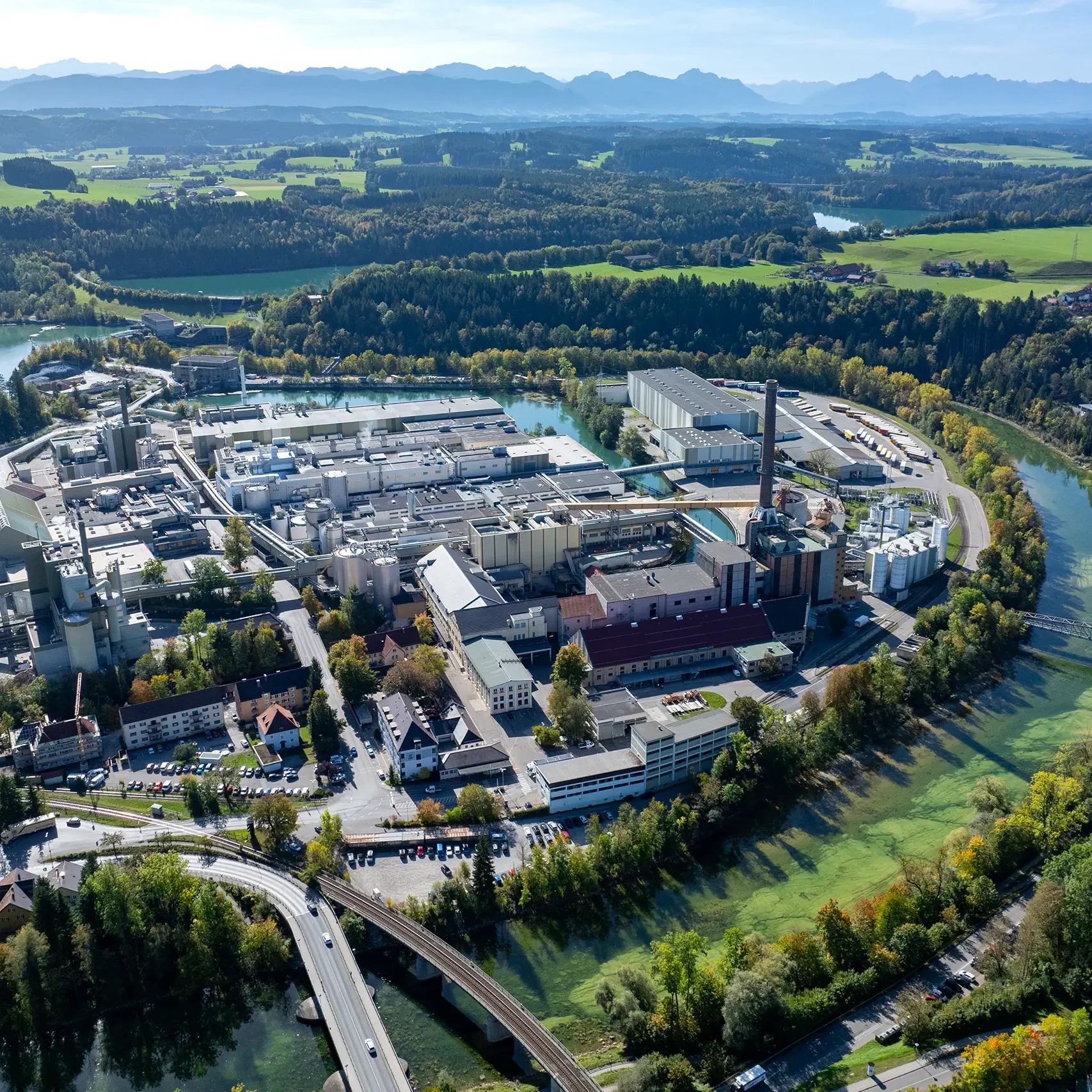 Papierfabrik in Schongau