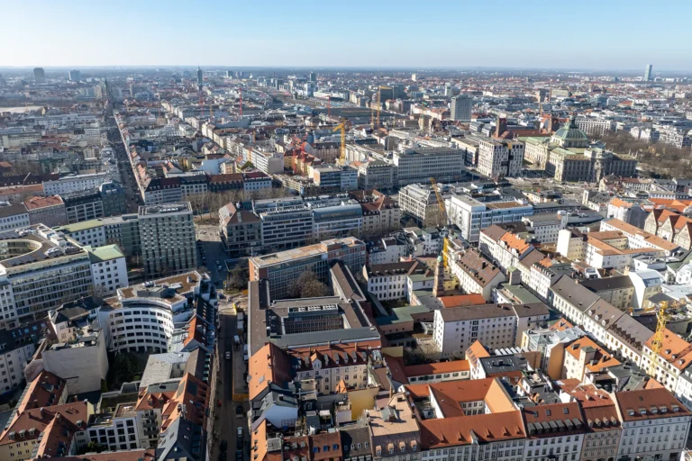 Luftaufnahme München Schwanthalerstraße