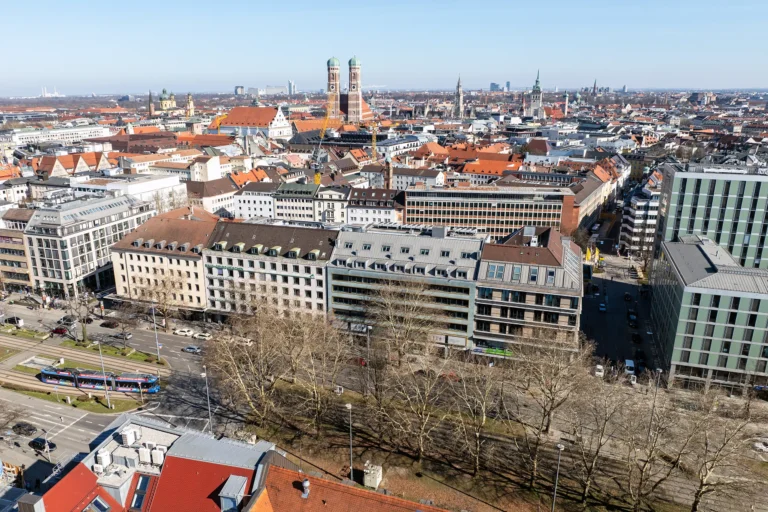 Luftaufnahme München Innenstadt